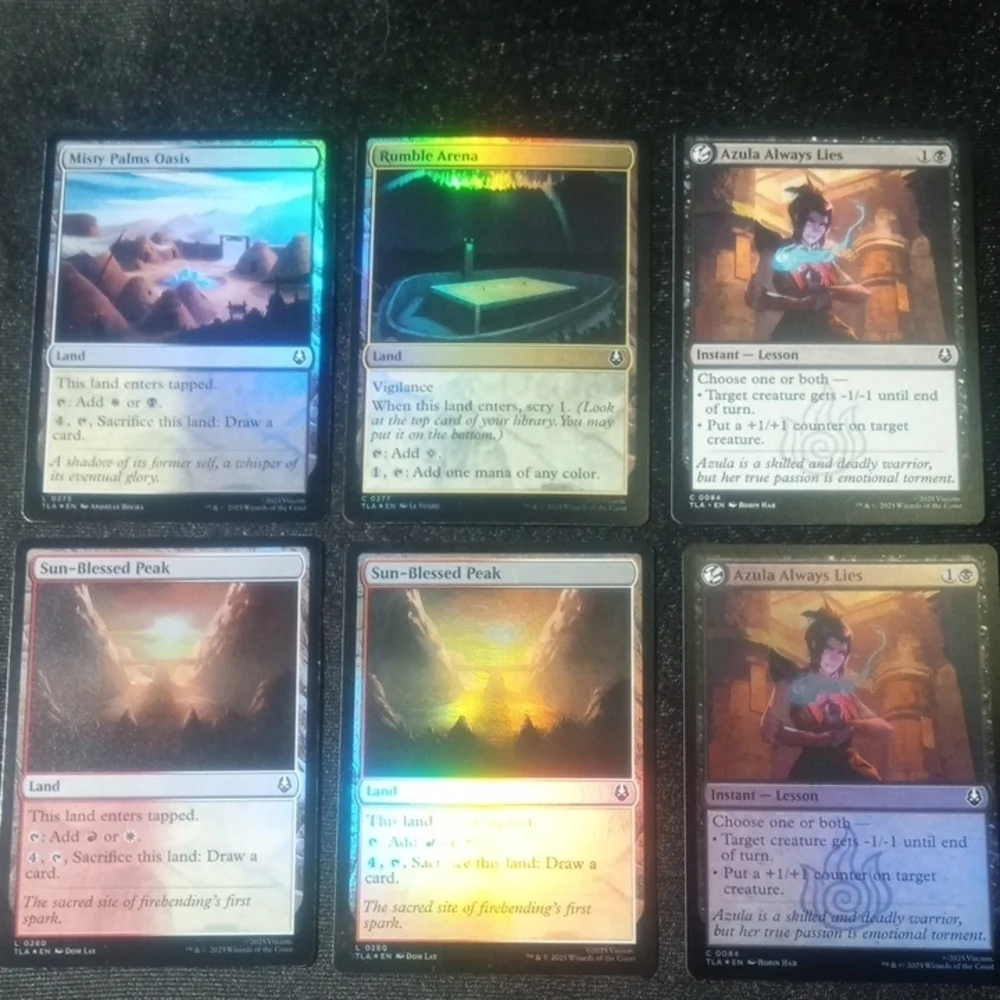 MTG Azula Fire Nation Set - 2x Mythics + Foil Lands TLE 2026 ~ 25 Cards